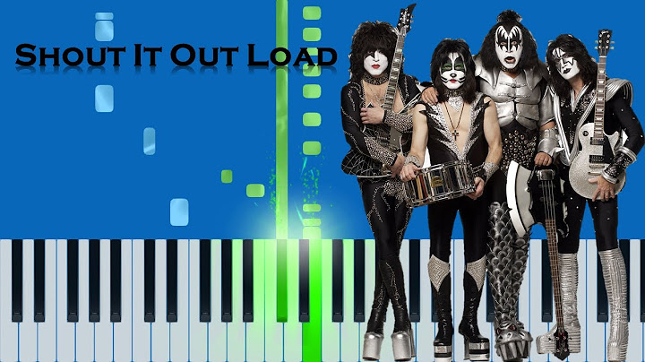 Shout It Out Loud Piano version - Piano performance video thumbnail