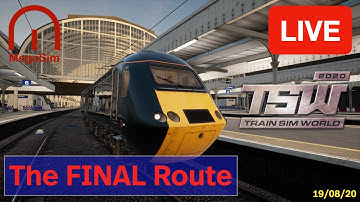 🔴 Our FINAL Journey on Class 43 HST - Train Sim World 2020 - was live 19th August 2020