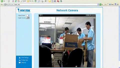 Hướng dẫn cài đặt camera vivotek pt7137