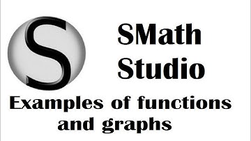 1.4 SMath Studio - Examples of Functions and Graphics