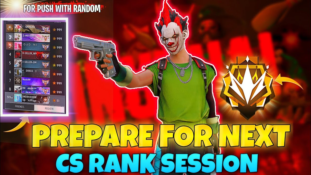 CS Grandmaster Rank Push With 🤯 RANDOM PLAYERS | For Next Season CS ...