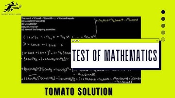 Test of Mathematics | ISI BSTAT BMATH MSQE MSQMS MMATH MSTAT Past Year Solution | Q 400 - 402