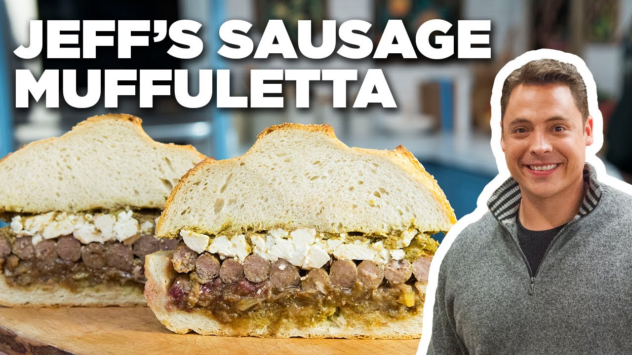 Jeff Mauro's Sausage Muffuletta with Grapes and Fennel The Kitchen