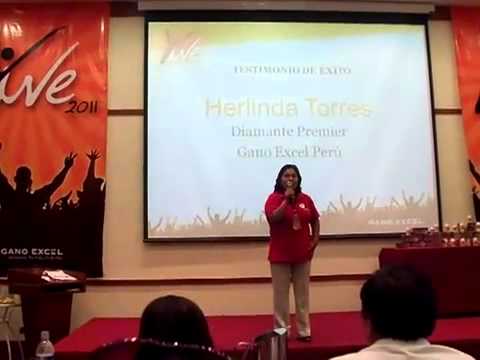 Testimonio de xito Herlinda Torres, Diamante Premier Gano Excel.