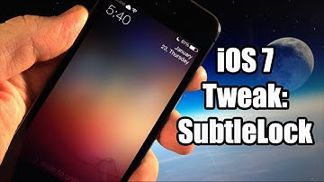 iOS 7 Jailbreak Tweak - SubtleLock