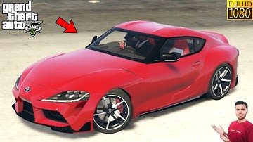 GTA 5: HOW TO INSTALL TOYOTA SUPRA GR CAR MOD 🔥🔥🔥