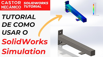 Solidworks Simulation Aprenda Como Funciona na Prática | SolidWorks Tutorial