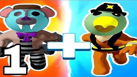 Merge Rainbow Piggy End Period - Walkthrough Part 1 Levels 1-12 - Android ios Gameplay