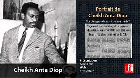 Portrait de Cheikh Anta Diop