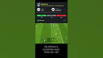 Which Formation Would Be Best To Reach Division 2 Division2 Efootball Efootball2025 Messi 