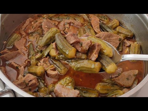 Recept Bamija Sa Mesom