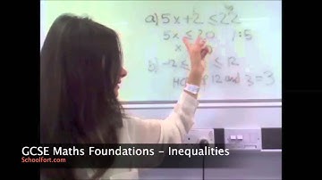 Inequalities: GCSE Maths (F) Exam Question