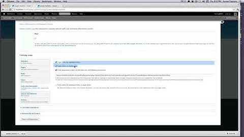 Drupal Tutorials #33   Adding Google Analytics