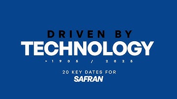 Safran’s 120-year journey: 20 key dates that made History | Safran
