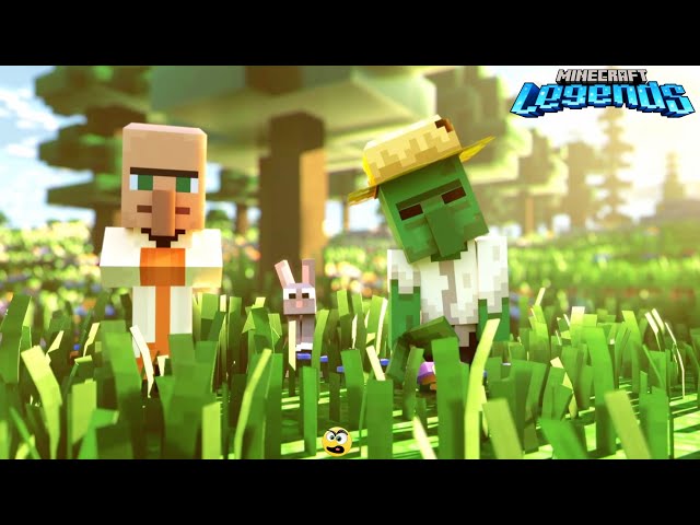 Apresentando Minecraft Legends, um jogo de estratégia e ação que