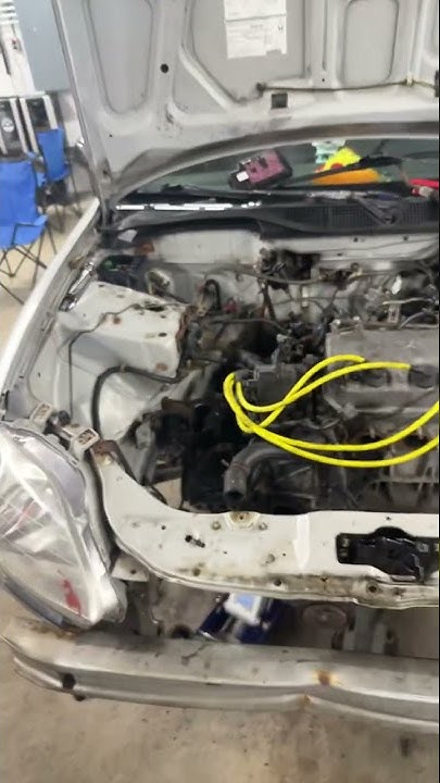 Manual swapping a Honda civic, the easy way - YouTube