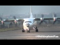 Aero-Charter Airlines Antonov AN-12 Take Off at Leipzig-Halle (HD)