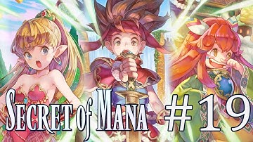 Secret of Mana Remake (PS4) - Part 19: Mana Fortress, Mana Beast and Ending | Lets Play
