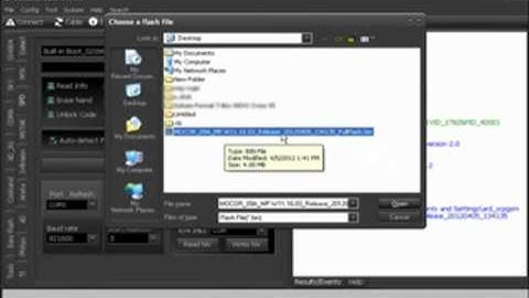 scan_read_wr.flash_format SPD 6610_20 Volcano.wmv