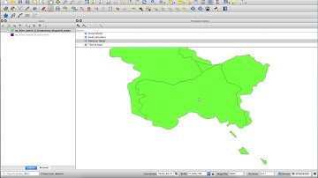 How to Merge Multiple Polygons:Features Into Single Polygon:Feature Using QGIS