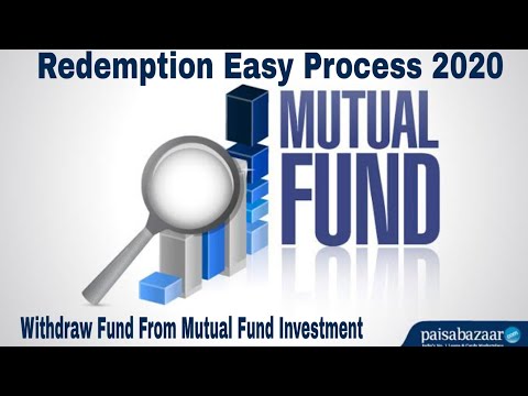 How to Redeem Mutual Fund Investment | Paisabazaar | Withdraw Fund From Mutual Fund Investment 2020
