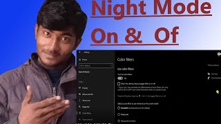 Windows 10 me Night Mode on kaise kare. computer brightness problem solve 100%.Arvind tech Education