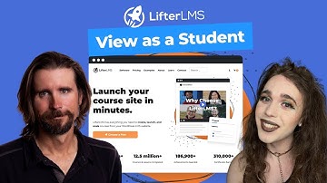 How to view as a student in LifterLMS and as a visitor