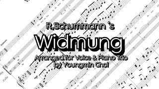 Widmung for Soprano and Piano Trio (Soprano and Piano Trio) - 슈만
