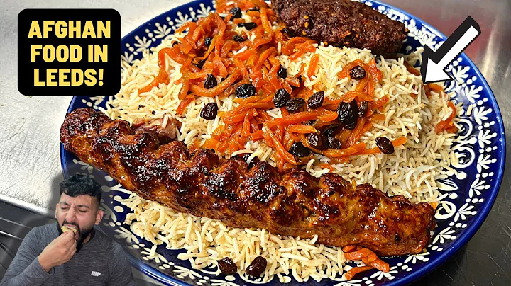 AFGHAN FOOD IN LEEDS! CHAPLI KEBABS, AFGHANI PILAU...