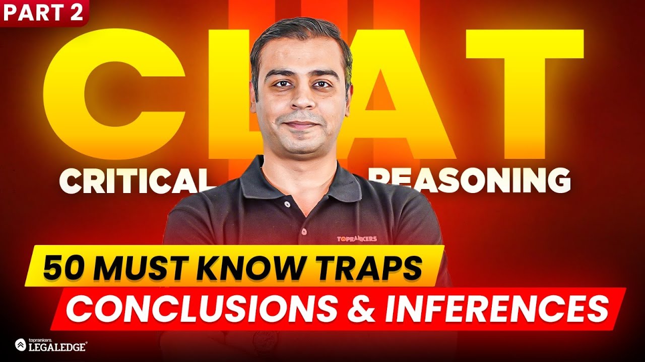 CLAT 2026 Critical Reasoning | Conclusions and Inference Based ...