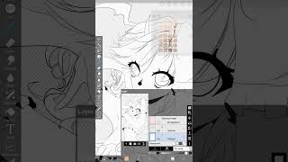 Secret uses for Reference window on ibis Paint X #Short