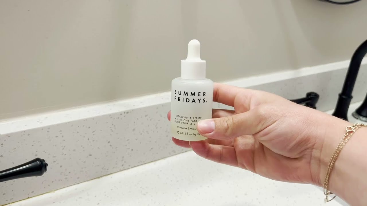 Summer Fridays Heavenly Sixteen Face Oil REVIEW - Perfect for deep hydration