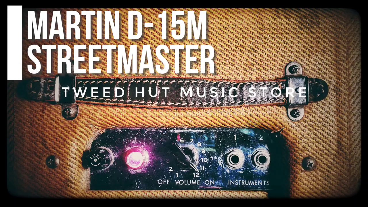 Product showcase: Martin D-15m Streetmaster