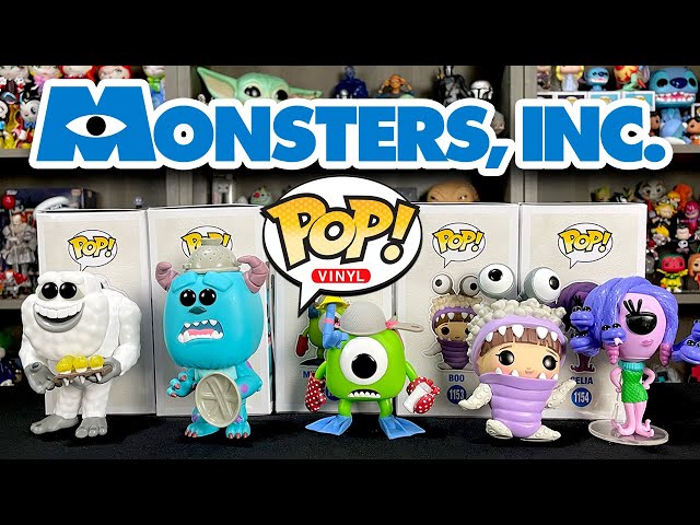 Funko Pop Monsters Inc. Collection  A Must-Have for Pixar Collectors! -  YouTube