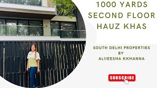 1000 Sq Yards Brand New 4bhk floor/ Hauz Khas Enclave/ Luxury Second Floor/ 4 Bedrooms/South Delhi