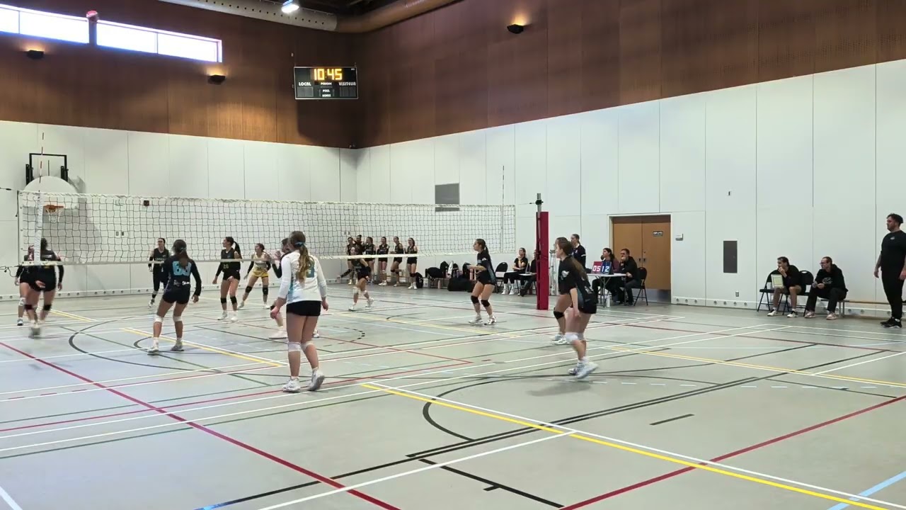 Laurier vs condors blancs 1er set 25-11
