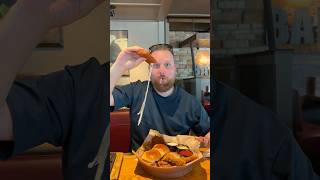 Canadian trys chilis fried mozzarella for the first time #chilis #cheesepull #viral #viralfood #wow