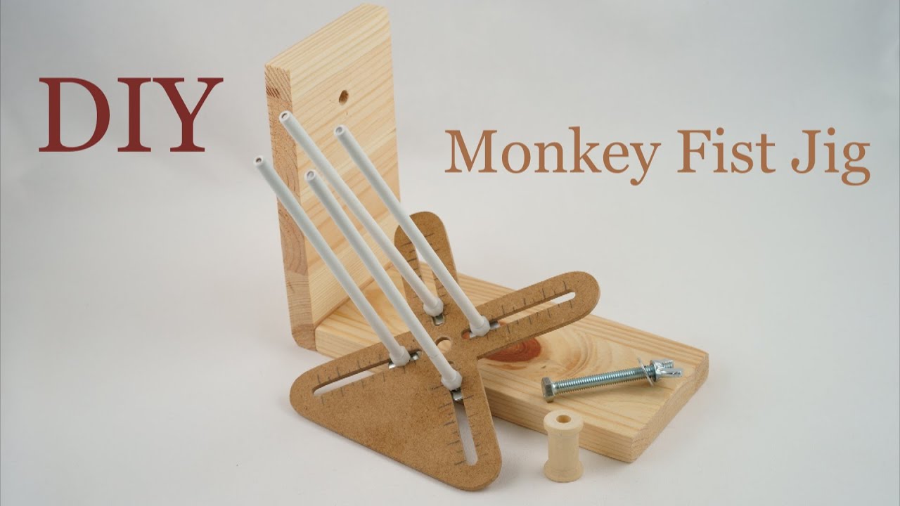 Adjustable Monkey Fist Knot Jig – Beagle Bay Knotworks