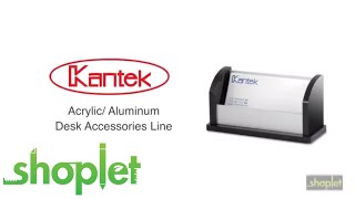 Kantek Acrylic Monitor Stand With Accessories