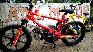 Modif Motor Jadi Sepeda Bmx - Modif Motor Keren Banget