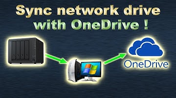 Sync NAS / SMB share / local mapped network drive with OneDrive in Windows !