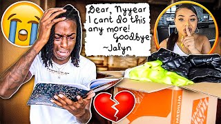Leaving My Boyfriend With ONLY A Goodbye Letter...