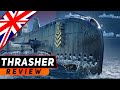 ПОДЛОДКА THRASHER! ГЛУБИНА ТЕМНА И ПОЛНА УЖАСОВ! МИР КОРАБЛЕЙ/WORLD OF WARSHIPS