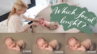 Focal Length DISTORTION - Which focal distance do I use for NEWBORN baby PHOTOGRAPHY?