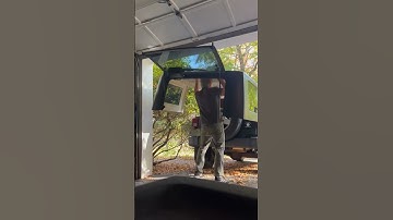 Jeep hard top solo.  Oh yeah.