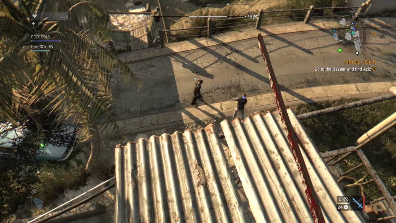 Dying Light chilln i want that bastard sword!!!!!!! - YouTube