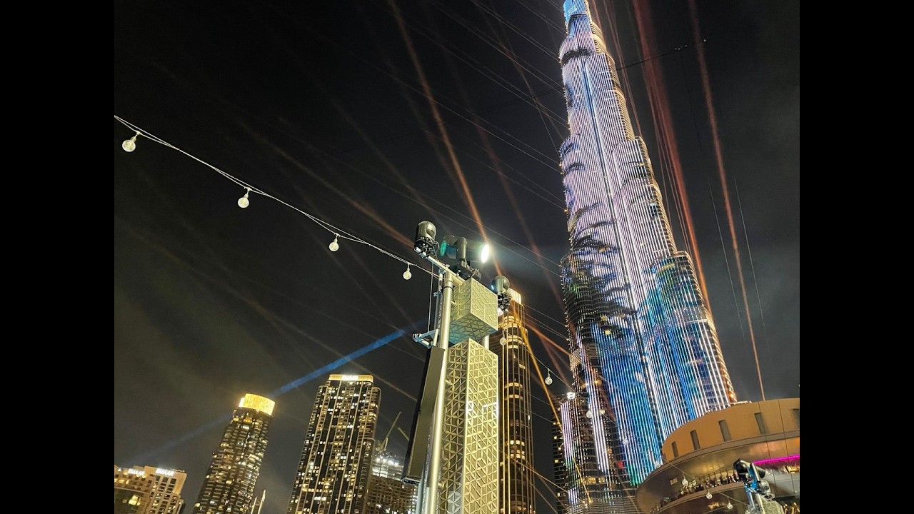 Дубай   Фонтан  Шоу в новый 2026 год