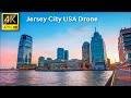 Jersey city new jersey usa  4k udrone