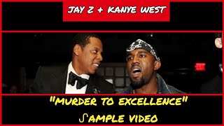 ᔑample Video: Murder To Excellence by Jay Z + Kanye West (2011)