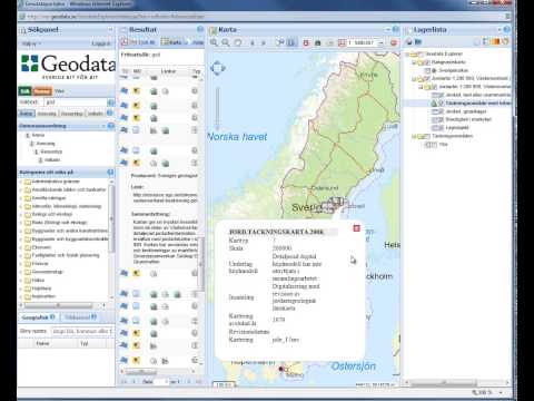 Geodataportalen-Karta / Lager v3.6